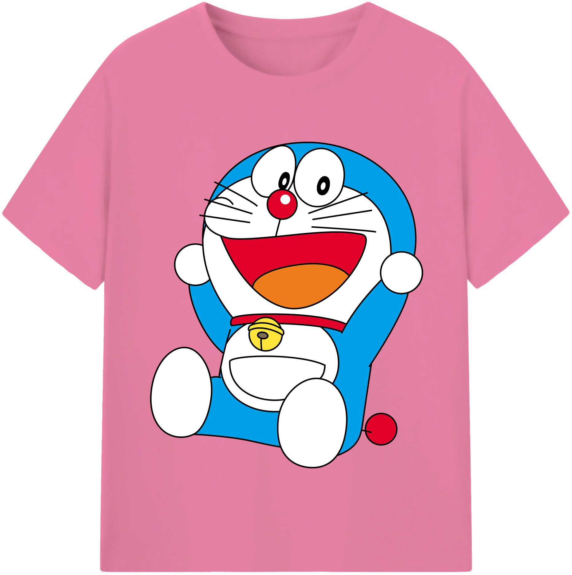 （画像用） ドラえもん Doraemon 綿100％半袖Tシャツ（フロントプリント）